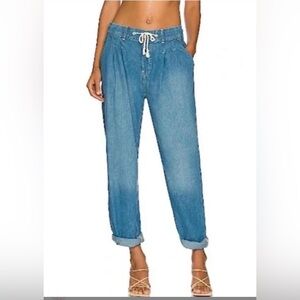 Free People Luna Pull on Denim pant